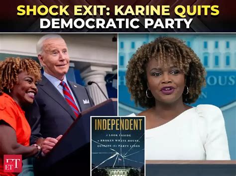 ‘Democrats betrayed Biden’: Former White House Secy Karine Jean-Pierre ...