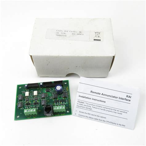 GS Building Systems 2990024 Remote Annunciator Interface Card/Module ...