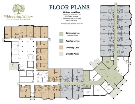 Assisted Living Facility Floor Plans