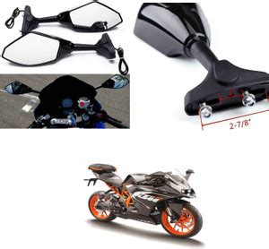 PECUNIA Power Rear View Mirror For KTM Universal For Bike Price in ...