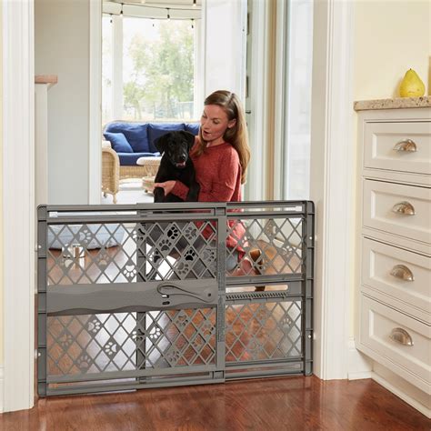 Amazon.com: MYPET North States Paws Portable Pet Gate: 26-40" Wide. Pressure Mount. No Tools ...