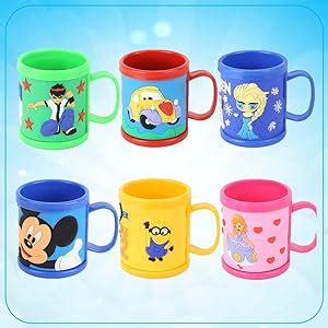 Gifts Online™ Set of 6 Kids Favourite Cartoon Characters Mugs - Return ...