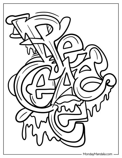 Graffiti For Coloring