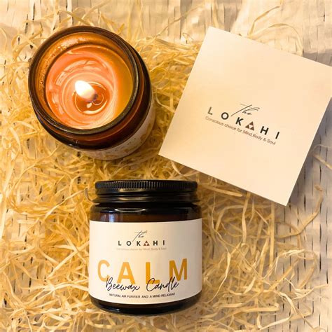 Calm Beewax Candle – THE LOKAHI
