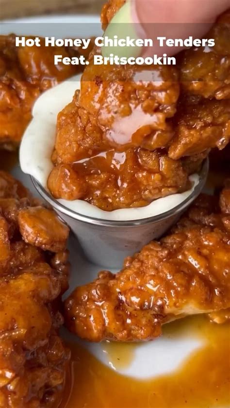 Hot honey chicken tenders – Artofit