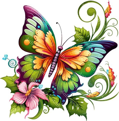 Beautiful Butterfly Clipart