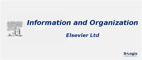 Information and Organization - Elsevier - Impact Factor | S-Logix