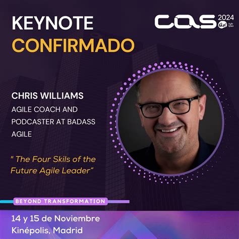 Chris Williams on LinkedIn: I'm really excited to see you all in Spain!