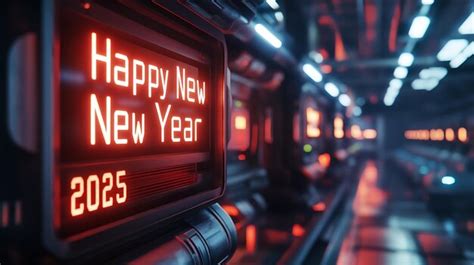 A sign that says happy new year on it | Premium AI-generated image