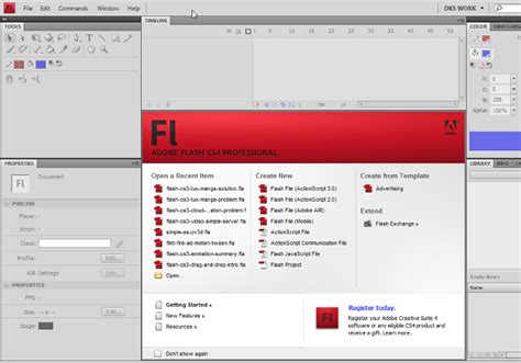 Image result for Adobe Flash CS4 Tutorial