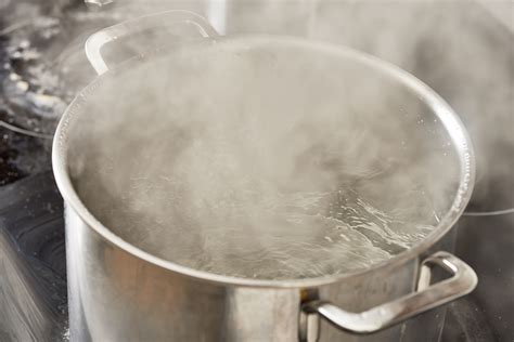 Salt And Boiling Water