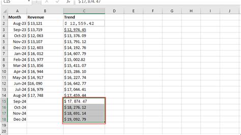 Image result for Trend Function Excel Multiple Variables