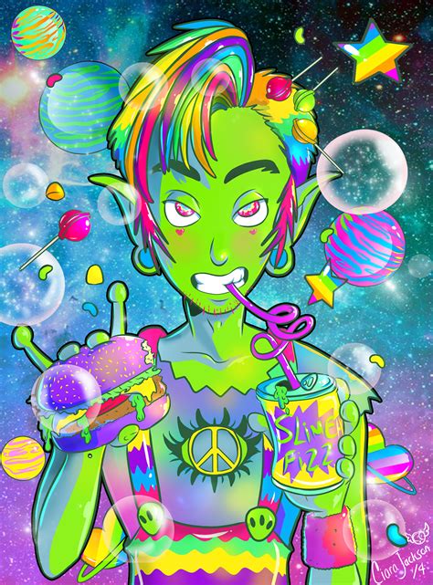 Alien Boy Drawing 的图像结果