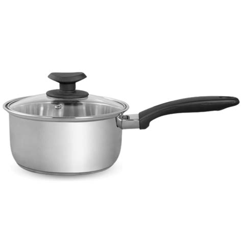 Buy Get Plumm Triply Sauce Pan With Glass Lid 2.5 Litre 20cm ...