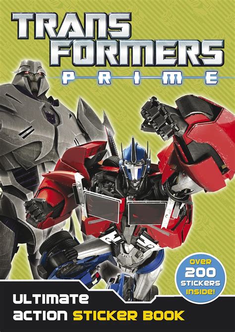 Buy Transformers Prime: Ultimate Action Sticker Book Book Online at Low ...