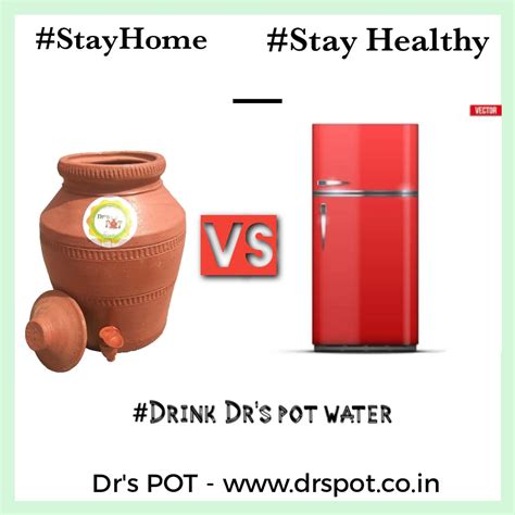 Earthen clay pot water vs fridge water | Dr's POT water - Dr's POT