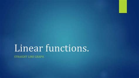 Image result for Linear Functions Videos