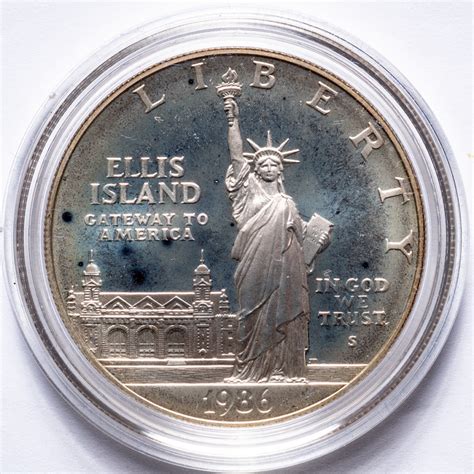 1986 Liberty Commemorative Silver Dollar Proof - Numismax