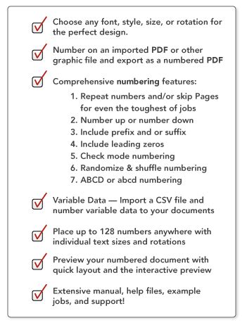 File Numbering Software 的图像结果