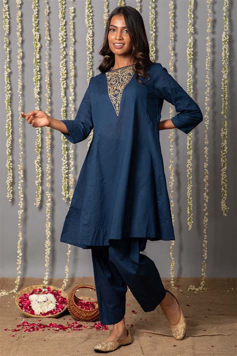 Cotton Kurtas for Women Online - Cotton Kurtis Online - Mera Rang