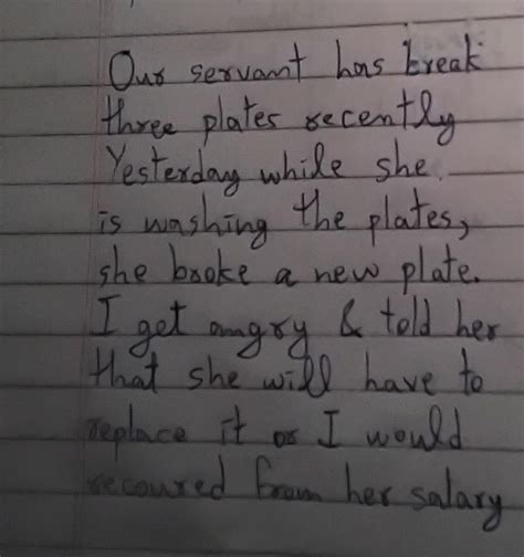 there is an error in each of the passages, find the wrong word and ...