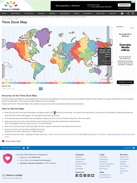 Time Zone Map | PDF | Daylight Saving Time | Spacetime