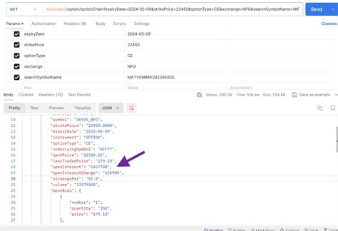 In v2 option chain api Oi and ChangeOi is coming as same - General ...