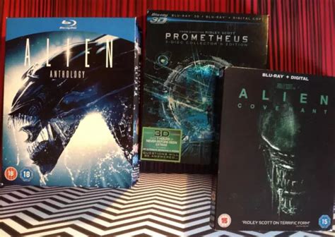 Alien 6 Film Collection Blu-ray Steelbook Unboxing 的图像结果