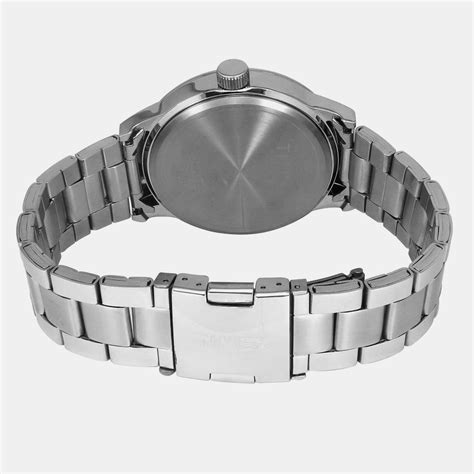 Timex E Class Men Quartz Green Dial Analog Stainless Steel Watch ...
