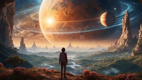 Alien World Landscape 的图像结果