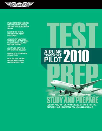 Buy Airline Transport Pilot Test Prep 2010: Study and Prepare for the ...