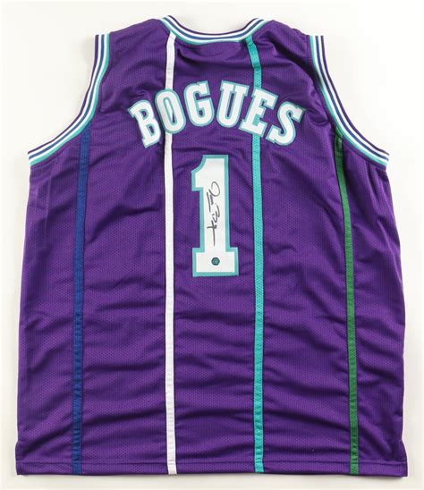 Muggsy Bogues Signed Jersey (AWM) | Pristine Auction