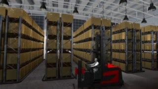 Very Narrow Aisle Truck A from Linde