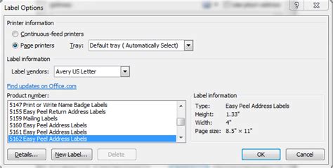 Mail Merge Labels 的图像结果