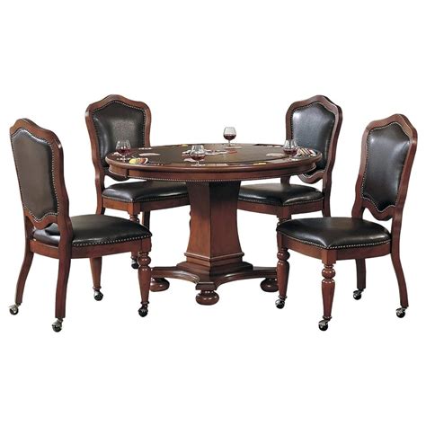 Buy Sunset Trading Bellagio Dining & Game Table Set, Flip Top Game ...