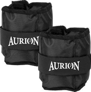 Aurion 500 Gram ( pair ) Black Home Gym Weight Bands Black Ankle ...