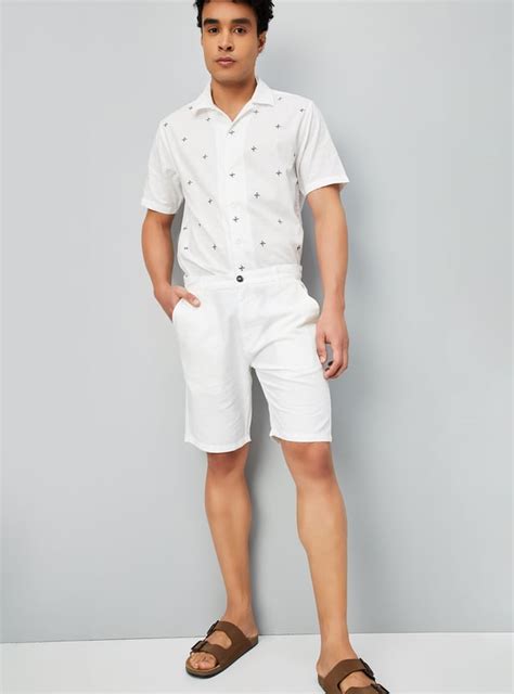 Buy Men Solid Regular Fit Shorts Online at just Rs. 899.0 ...