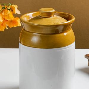Mkd2 Rise Clay Used Pottery Hand Painted Ceramic Pickle Jars 2kg ...