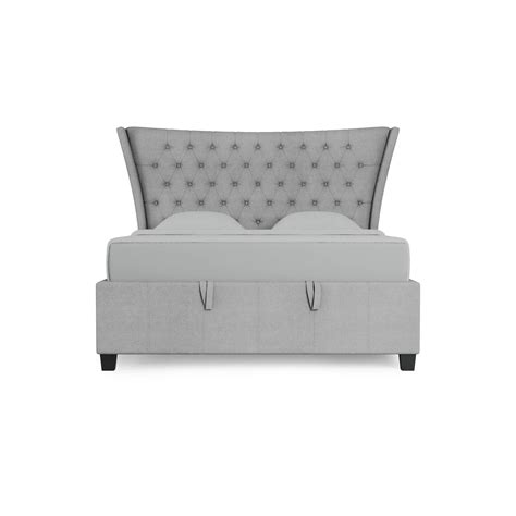 Buy Silver Diana Queen Storage Bed-Windsor