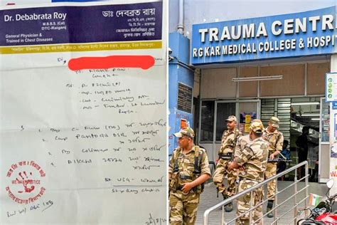 RG Kar protest: Doctor write 'justice' messege into prescription as ...