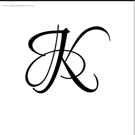 K letter | Tattoo lettering fonts, Lettering styles, Lettering alphabet ...