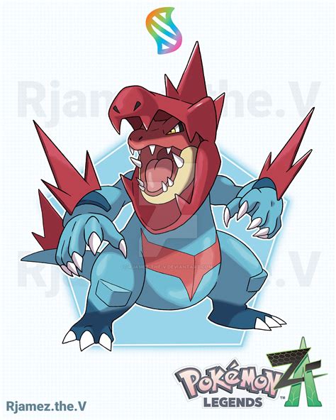 Pokemon Legends ZA Mega Feraligatr by rjamez-the-v on DeviantArt