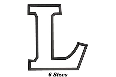 Letter A Design Outline L
