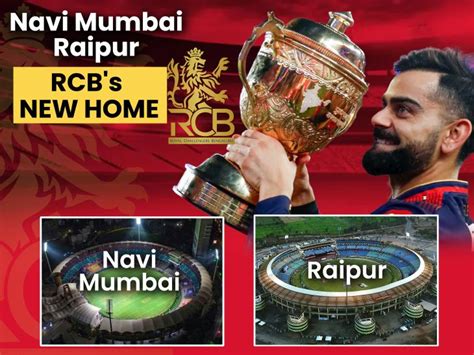 IPL 2026 - RCB's home games in Navi Mumbai, Raipur: Defending champions ...