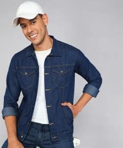 FTX Full Sleeve Solid Men Denim Jacket - Buy FTX Full Sleeve Solid Men ...