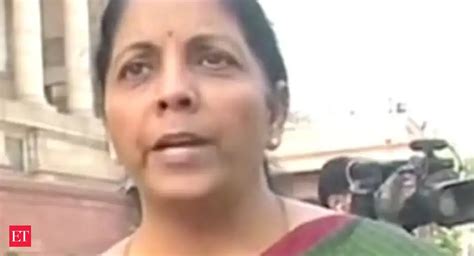 Currency fluctuation is the new normal: Nirmala Sitharaman - The ...