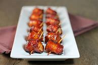Image result for Bacon Wrapped Water Chestnuts
