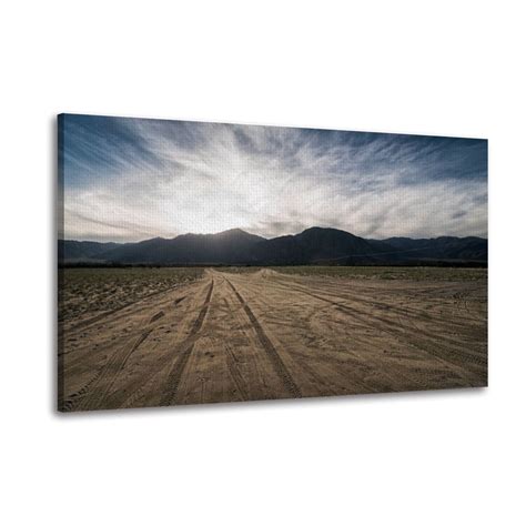 Canvas Wall Art Landscape Anza Borrego Desert Wall Decor for Living ...