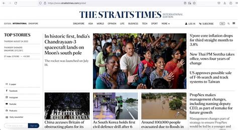 India's Moon Landing in News Across the World - The Wire