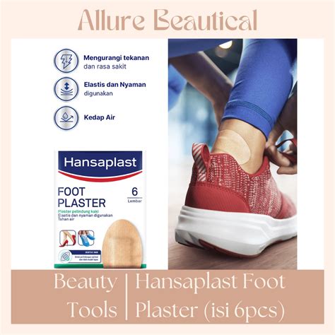 Jual Hansaplast Foot Plaster Pelindung Kaki Luka Kaki Lecet Kaki ...